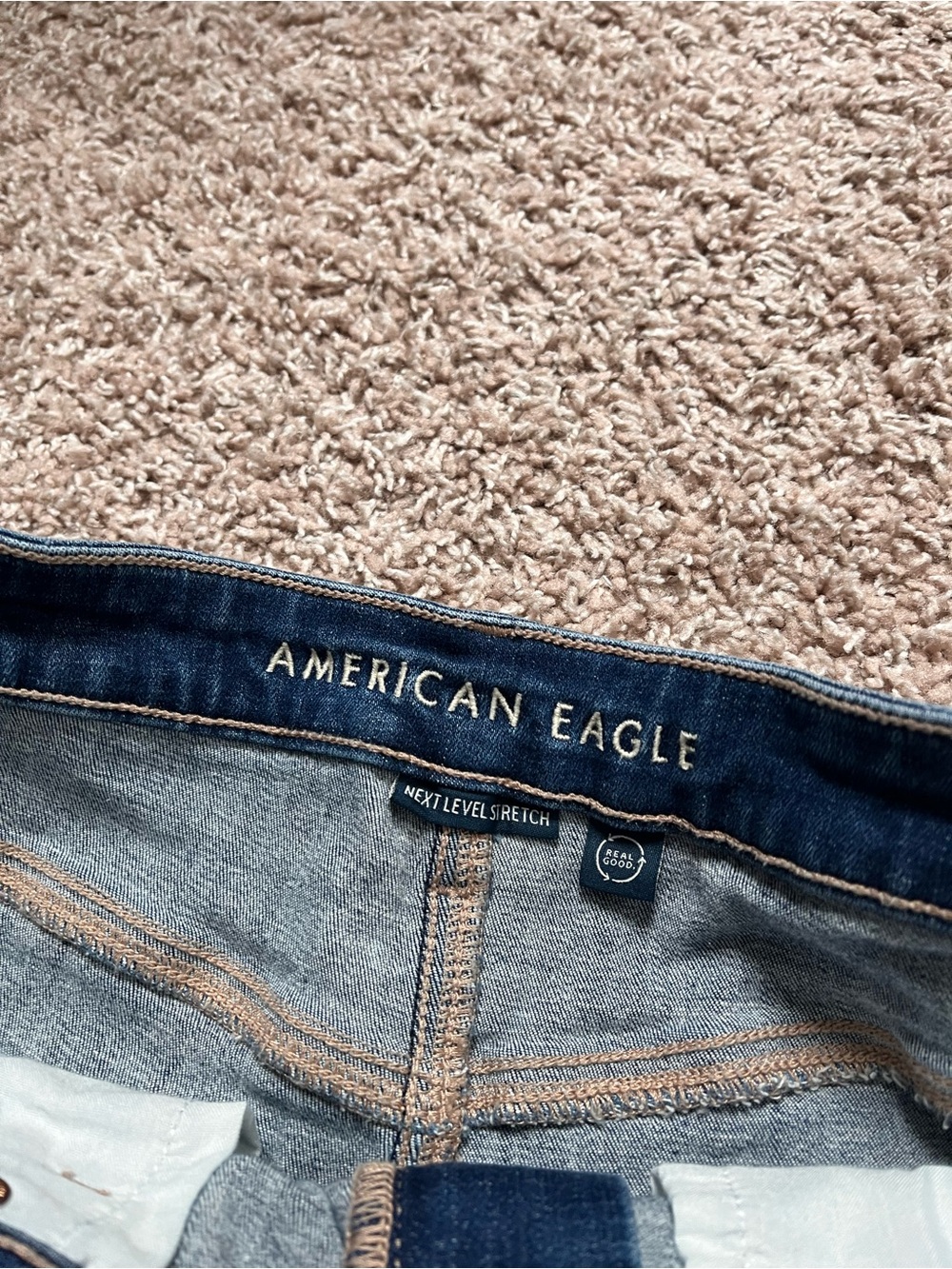 American Eagle High Rise Denim Shorts - Picture 4 of 9